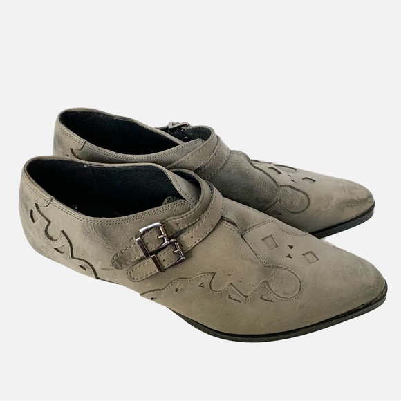 FREE PEOPLE Monument Western Bootie Sz 39 - Picture 2 of 10